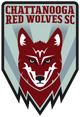 查塔努加红狼logo